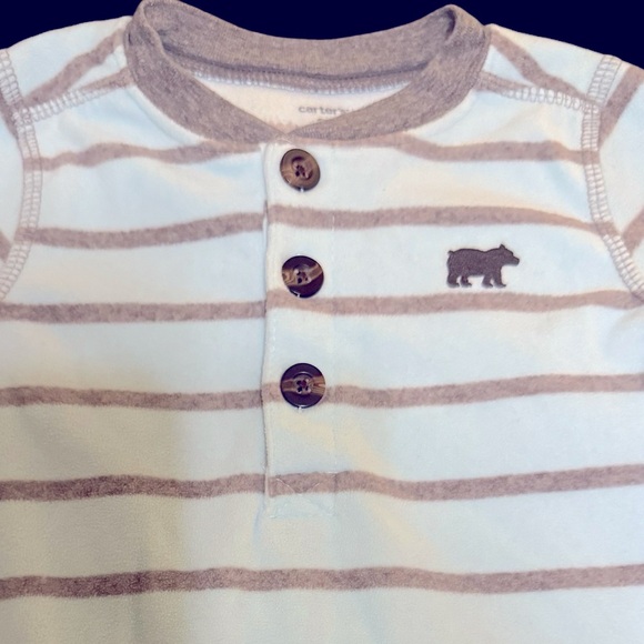 Carter’s Fleece One Piece - Picture 3 of 4